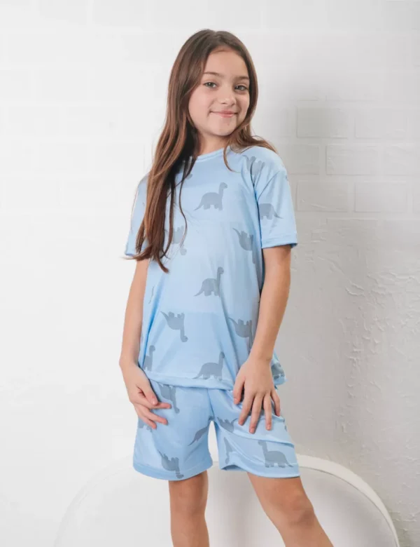 pijama estampado dino