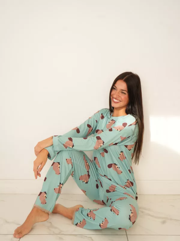 Pijame con estampado Pipe