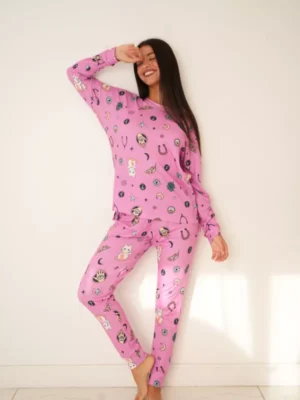 pijama con estampado fati