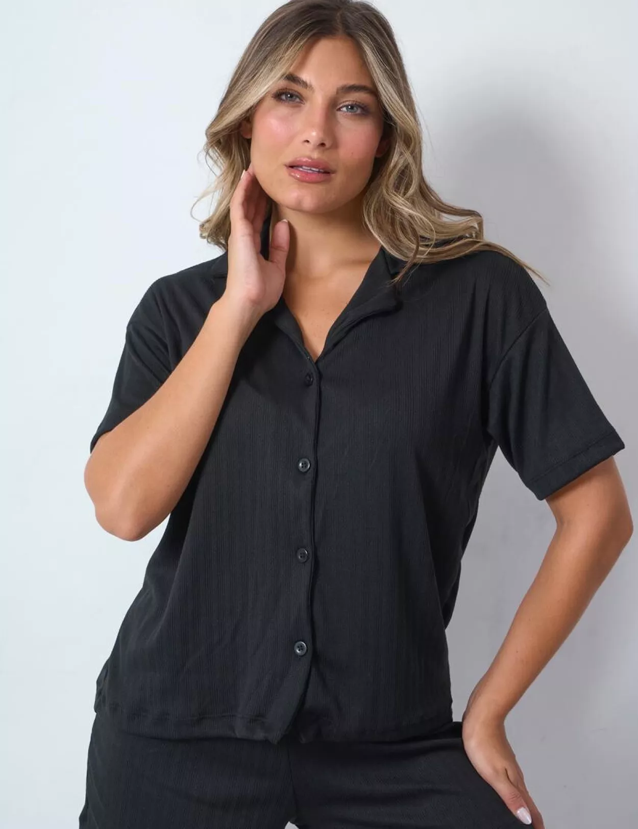 CAMISERO DIOR BLACK
