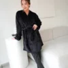 BATA ESPIGA NEGRO