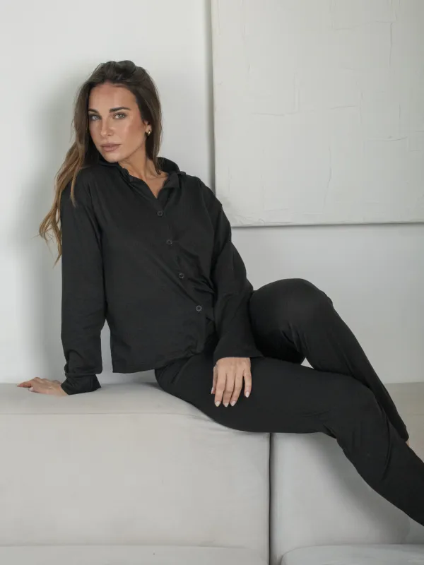 CAMISERO DIOR BLACK